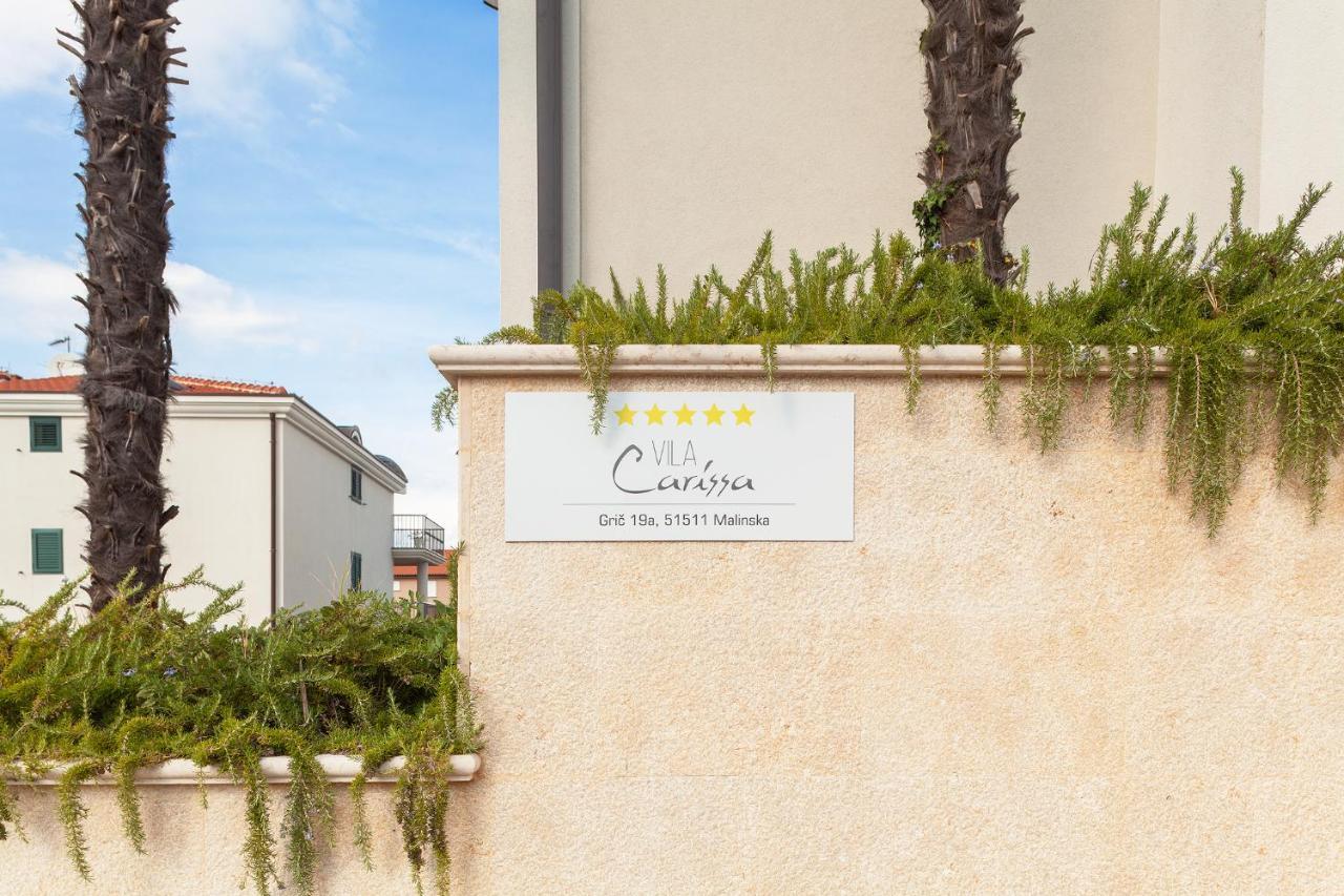 Luxury Rooms Vila Carissa Малинска Экстерьер фото